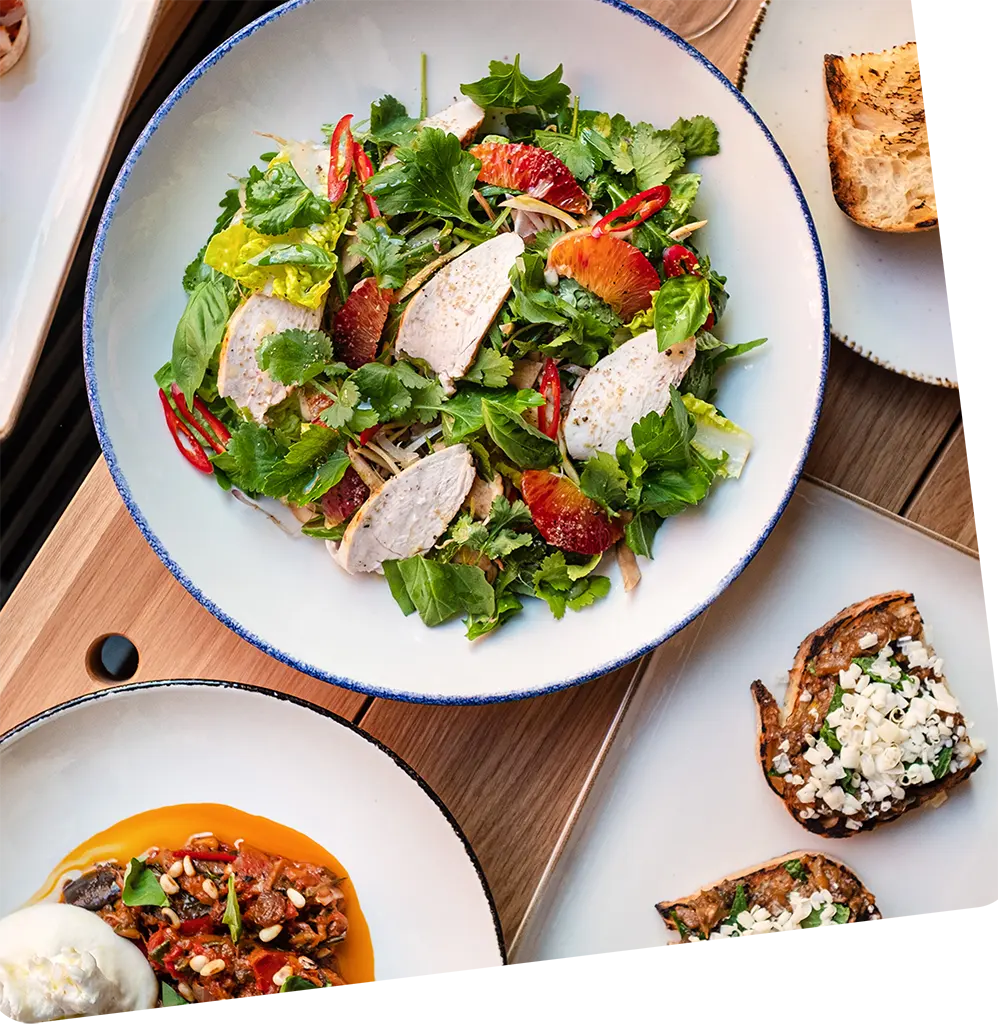Food photo shoot in the studio with the chef of La Finestra in Cucina + tasting dinner